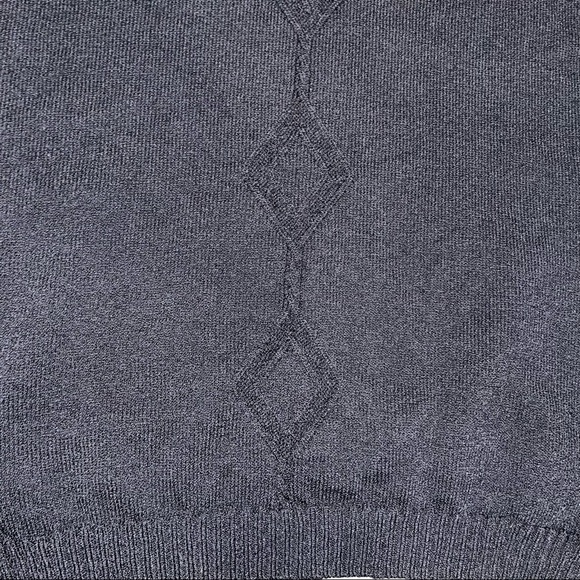 St. John Sport Black V Neck Sweater Top - Picture 2 of 10